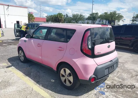 2016 Kia Soul из США, поврежденный, VIN KNDJN2A2XG7276480